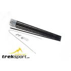 Fiberglaszeltstange 4 m x 8,5 mm, 7 Segmente