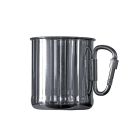 Edelstahl 'Space Safer Thermo' 0,33L Karabiner