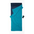 Decken Liner 100% ägyptische Baumwolle tuareg/laguna blue