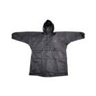 Regenponcho Trekking mit Backpack schwarz