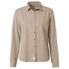 Rosemoor LS Shirt Wanderbluse Damen, linen