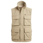 Herren Nosilife Adventure Gilet, pebble