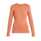 Damen Oasis Merino 200 Langarm Crewe, tang