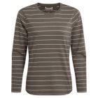 Wo NL Akona LS Top olive stripe