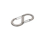 Accessory carabiners S 2 pcs. grey