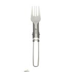 Fork titanium cutlery 'TI' foldable