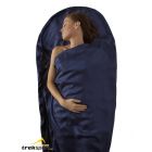 Silk Stretch Liner with Hood&Box foot navy