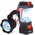 Hurricane LED crank lamp, rechargeable with crank
