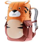 Kikki Kinderrucksack, mandarine-redwood