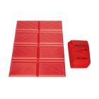 Foldable Seat Mat 26 x 34 cm red
