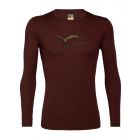 Men 200 Oasis LS Crewe, Fox Espresso