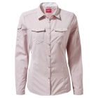 Damen Nosilife Adventure Langarm Bluse, pink clay