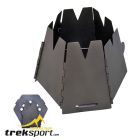 Hexagon Titan Holzofen