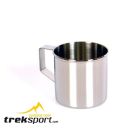 Zebra Edelstahlbecher 0,25L