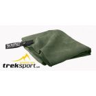 Towel 'Micronet' L, green