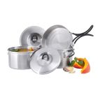 Cookset Regular Campinggeschirr-Set Edelstahl