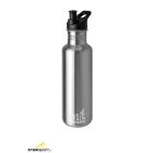 Outdoors Trinkflasche Sport, silber matt 0,75 L