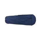 Hüttenschlafsack Mumienform, royalblau