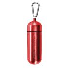 Aluminium Kapsel XL mit Karabiner