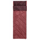 Navajo 500 II Syn Deckenschlafsack, dark cherry, Zipp links