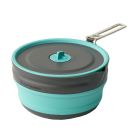 Frontier UL faltbarer Topf 2,2L Aqua Sea Blue