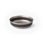 Detour Bowl faltbare Campingschale L, Beluga Grey