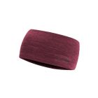 MERINO WOOL HEADBAND WIDE Aubergine