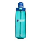 Trinkflasche Straw 0,65 L, blau aqua