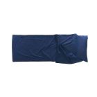 Baumwollinlett Decke Deckenform, royalblau