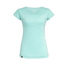Wo Puez Melange T-Shirt lagoon