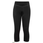 Wo Active 3/4 Pant, Damen Fahrradhose, schwarz
