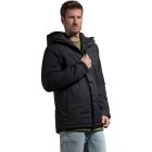 Me Stir Hooded Jacket dark black