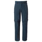 Herren Farley Stretch T-Zip abzippbare Wanderhose, dark sea