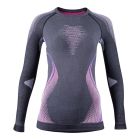 UYN Wo Evolutyon UW Shirt Longsleeve anthr./raspberry/purple