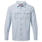 Mens Nosilife Adventure Langarmshirt, Niagra Blue