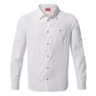 Mens Nosilife Nuoro Langarmshirt, Optic White