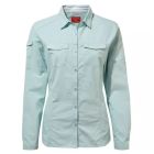 Damen Nosilife Adventure Langarmshirt, Poolside Green