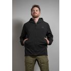Me Lajus Hooded Softshell Jacket, dark black