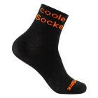 Coolmesh Quarter 'Coole Socke' ankle high, black