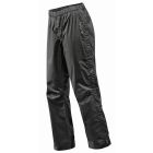 Damen Fluid Full-Zip Regenhose kurzgestellt, schwarz