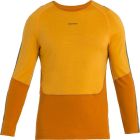 Mens Merino 200 Sonebula longsleeve shirt, Earth/Solar/Loden