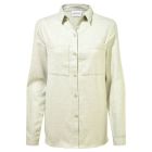 Wo Dearnley LS Shirt Willow Green Marl