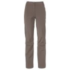 Damen Farley Stretch Capri T-Zip Wanderhose, coconut