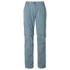 Wo Farley Stretch Zipp-Off Pants Damen, nordic blue