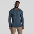 Me NL Abel LS T-Shirt blue stone