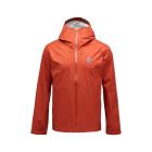 Me Fineline Stre. Rain Jacket burnt sienna