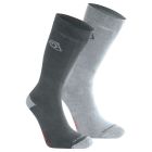 Me NL TwinPck Socks black / grey