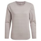 Wo NL Akona LS Top oyster stripe