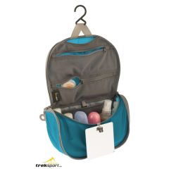 Hanging Toiletry Bag Small blue/grey